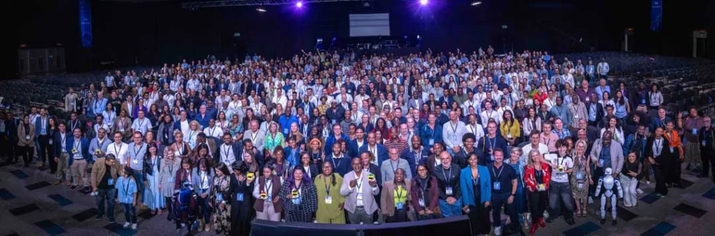 Delegates attending Singularity South Africa Summit 2026 at the Sandton Convention Centre in Johannesburg.