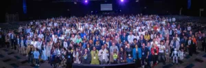 Delegates attending Singularity South Africa Summit 2026 at the Sandton Convention Centre in Johannesburg.